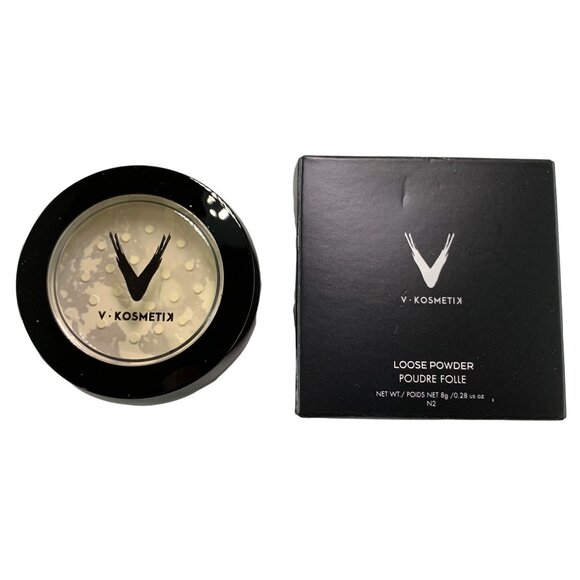 V Kosmetik Loose Powder N2 Cool Neutral 8g Lightweight Matte Finish Setting NEW - Picture 2 of 8